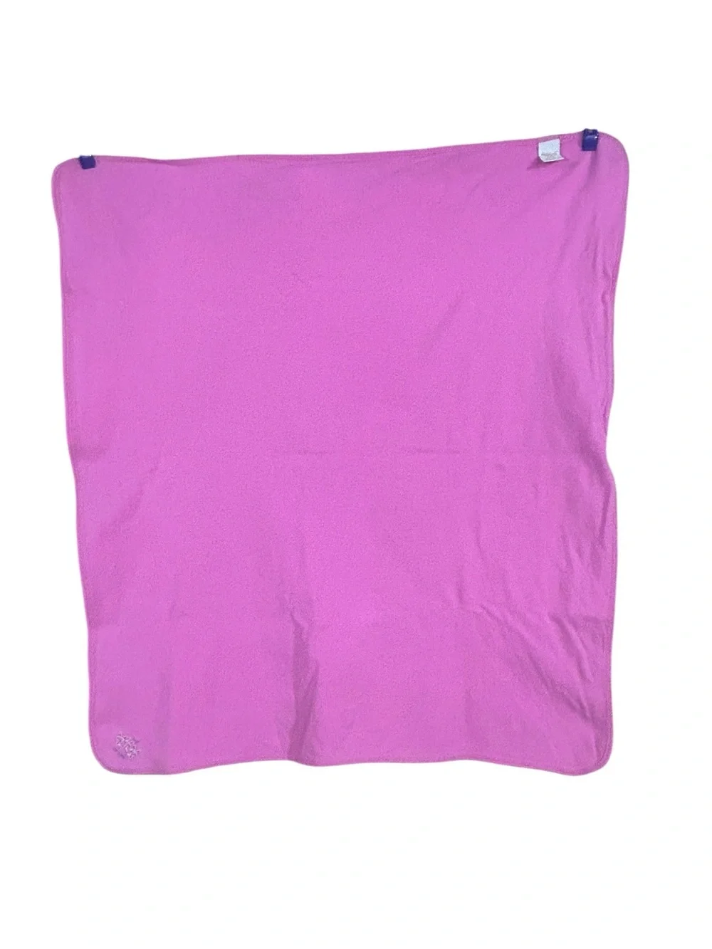 OshKosh Pink “Hop” Bunny cotton baby blanket Reversible